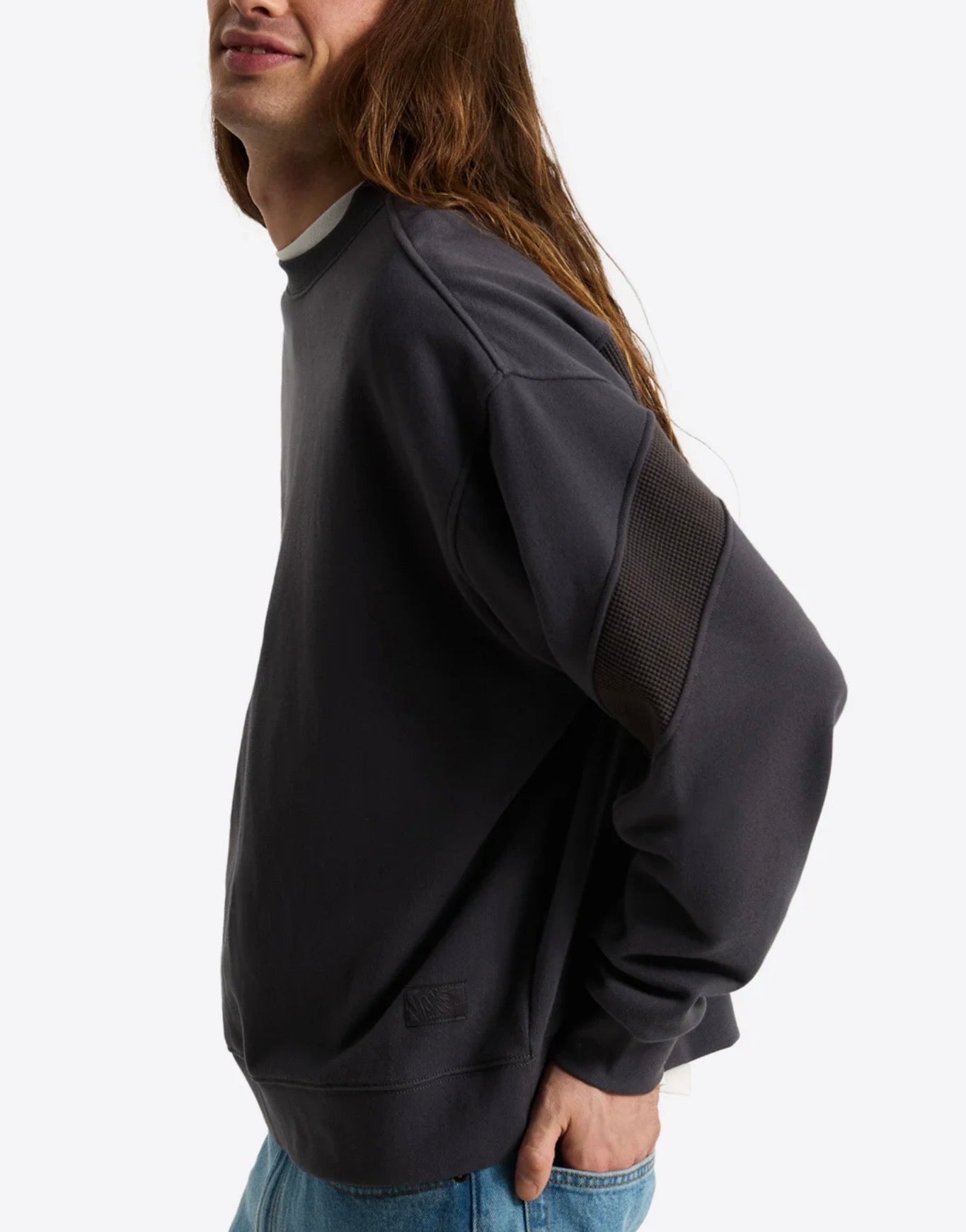 Vans retro sport crew charcoal grey