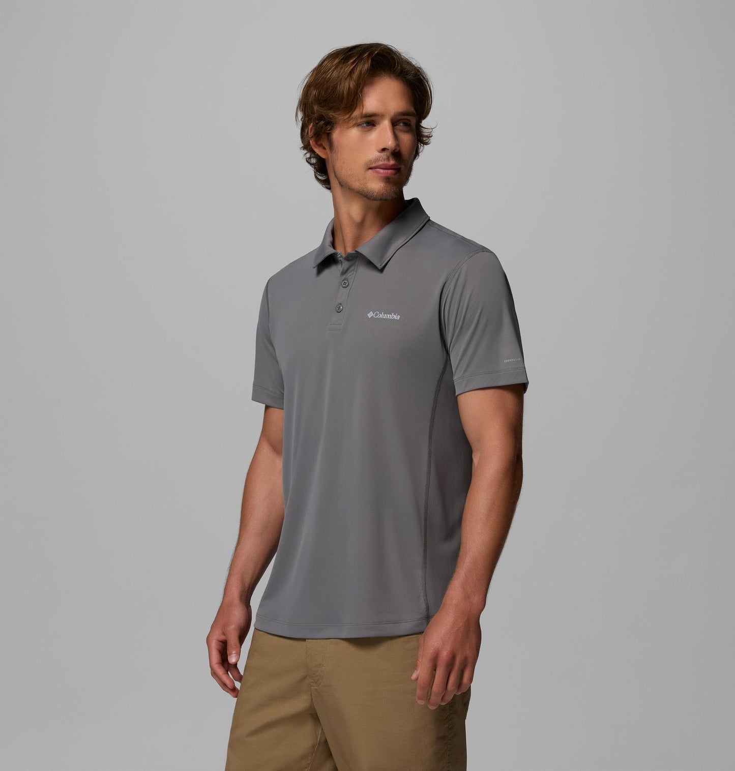 Columbia zero rules light polo grey