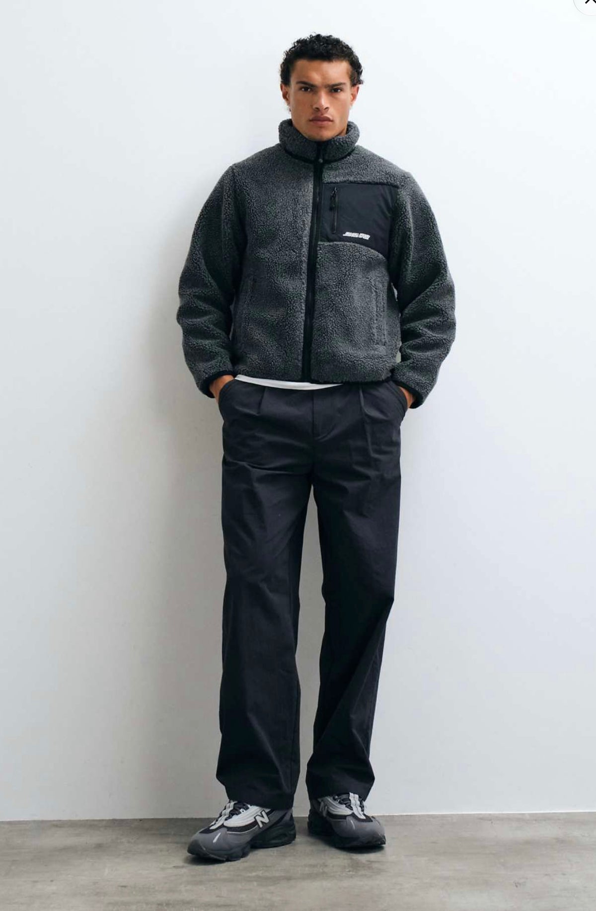 Santa Cruz freestyle jacket charcoal