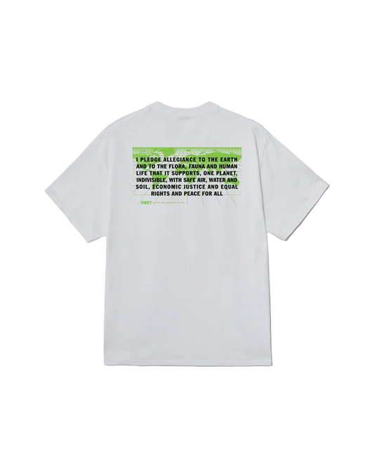Obey pledge allegiance t-shirt