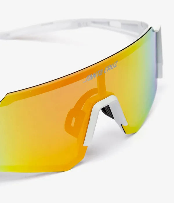 Santa Cruz strip racer sunglasses orange white