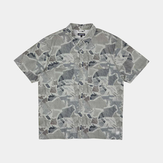 Santa Cruz Nico ss shirt woodcut camo