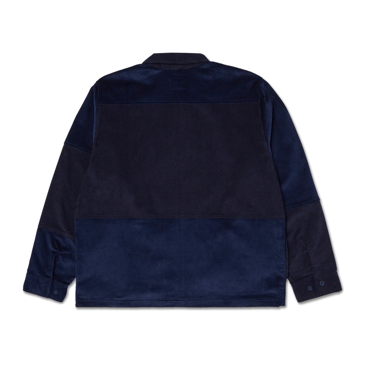 HUF union corduroy shacket blue