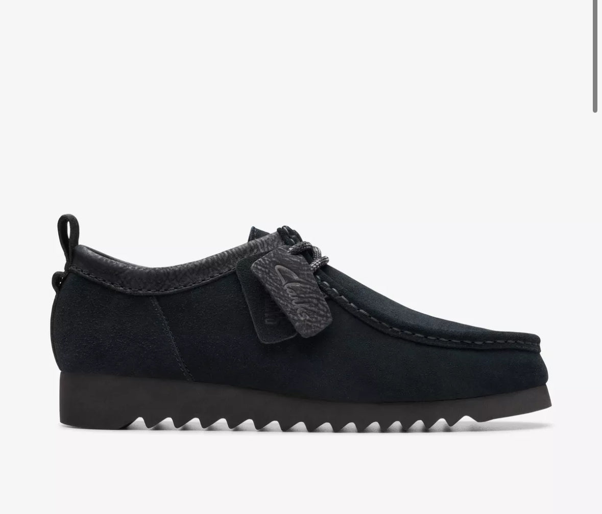 CLARKS WALLABEE BLACK