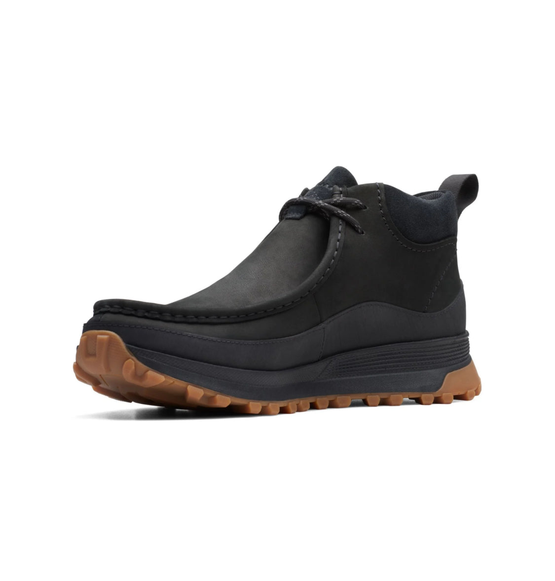 CLARKS WALLABEE GORETEX BLACK