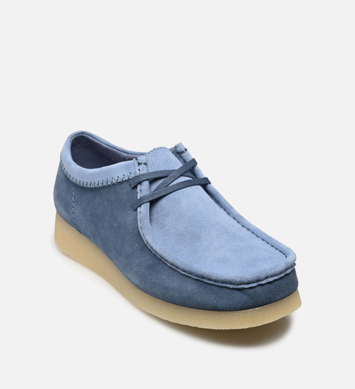 CLARKS WALLABEE BLUE