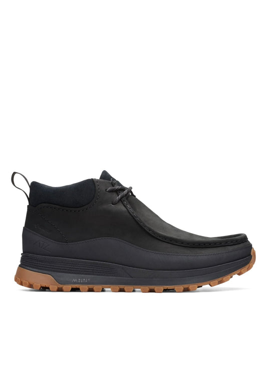 CLARKS WALLABEE GORETEX BLACK