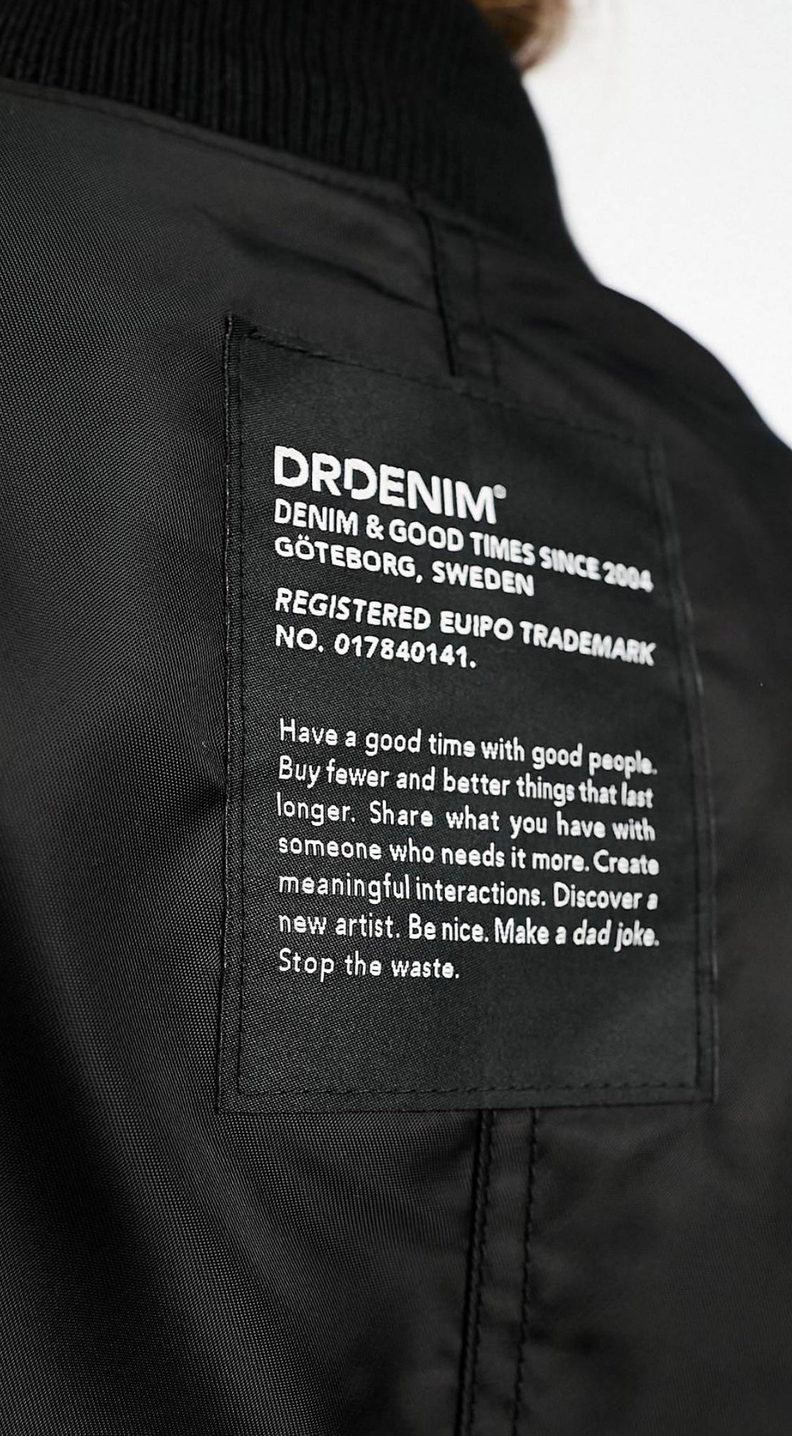 DR DENIM BOMBER