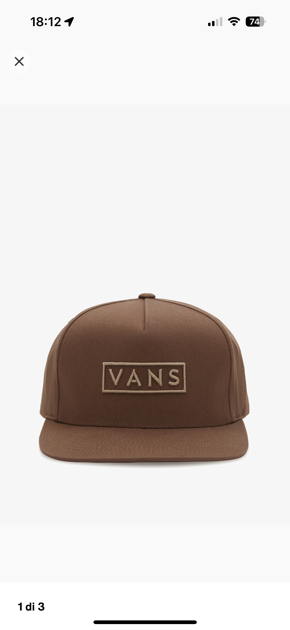 VANS EASY CAP