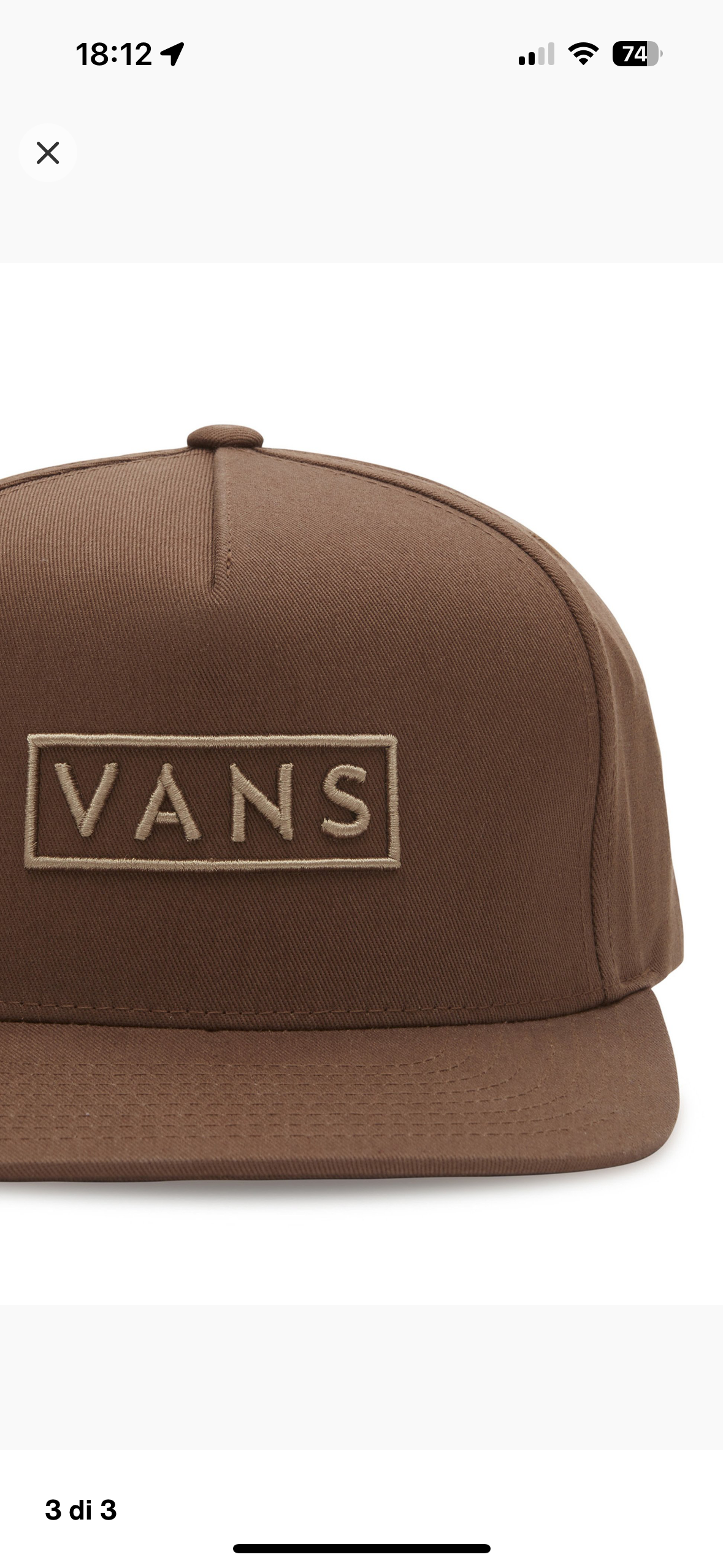 VANS EASY CAP