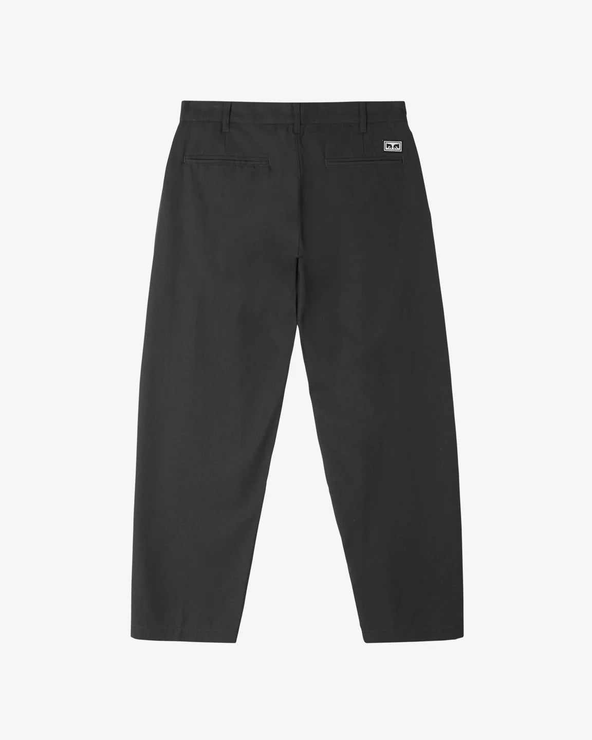 OBEY PLEATED PANT BLACK