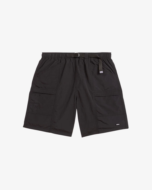 OBEY ROUTE NYLON SHORT BLACK