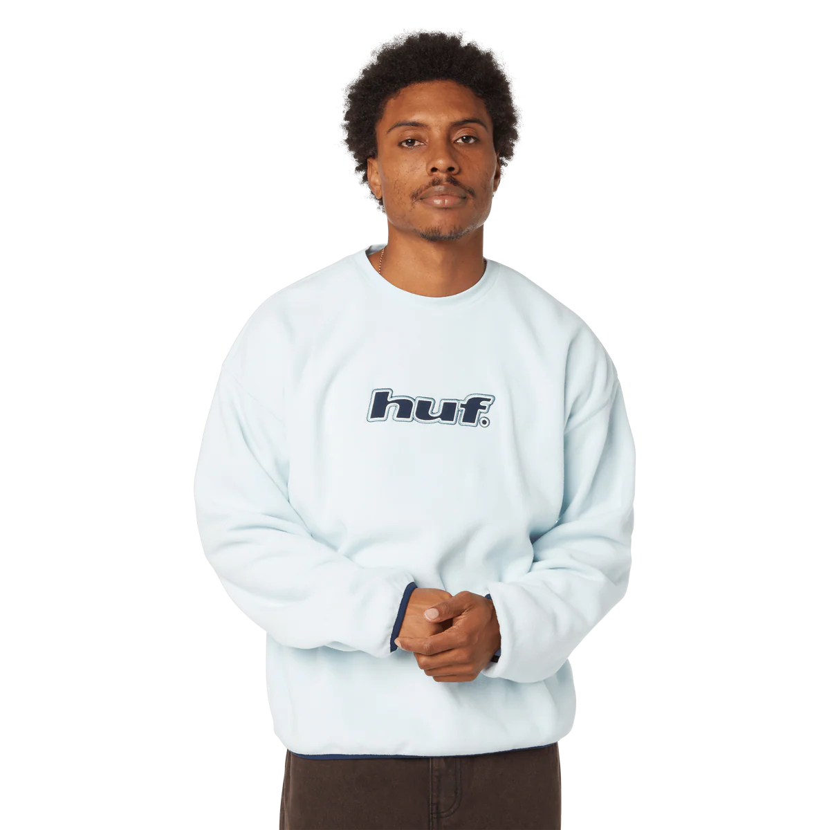 HUF h dot polar fleece crewneck swearshit