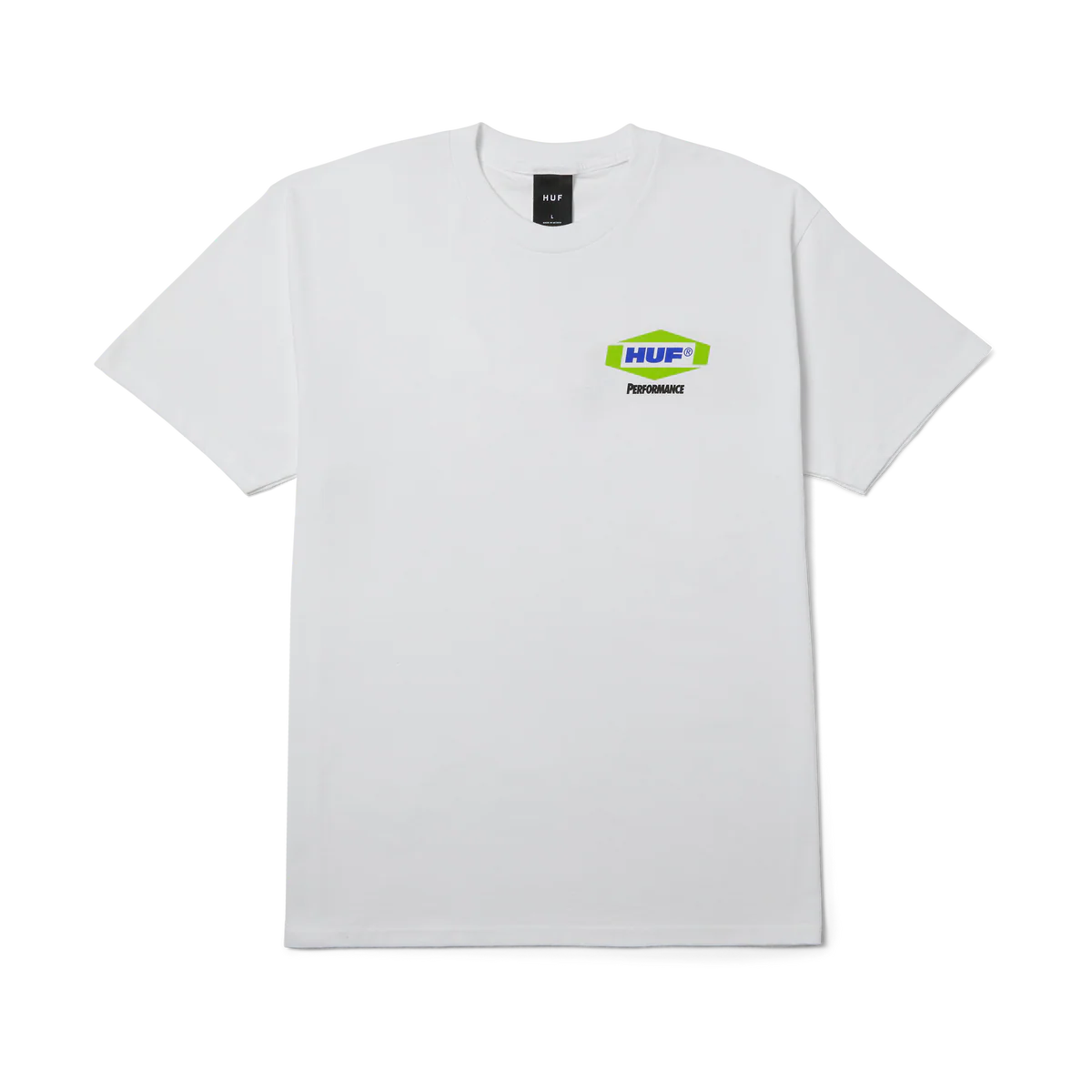 HUF spark it tee white