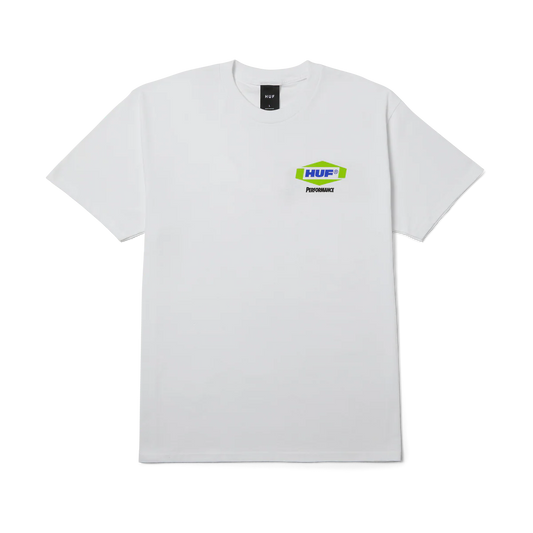 HUF spark it tee white