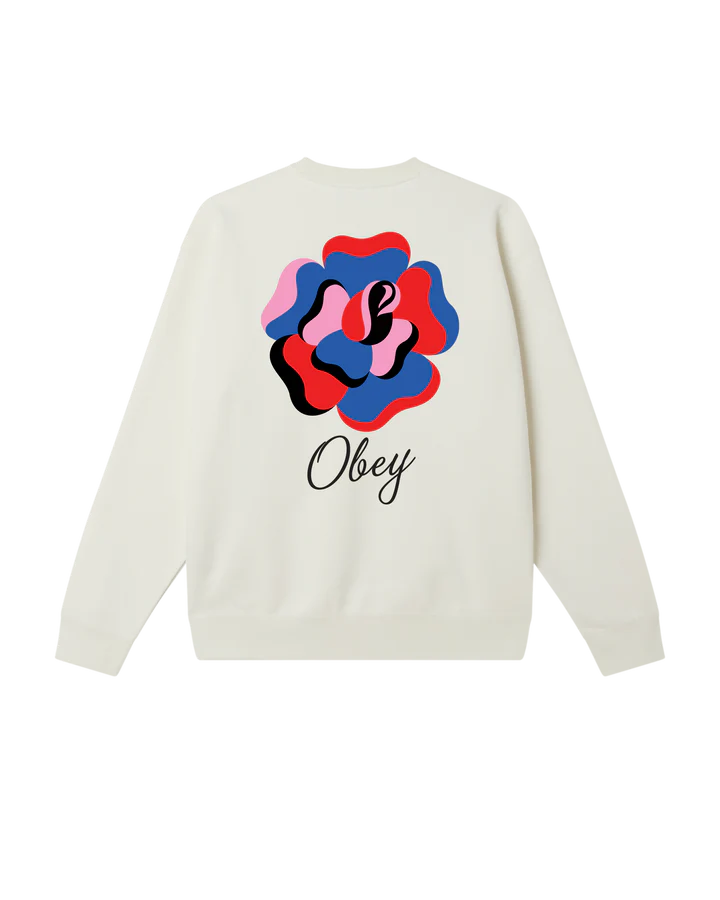 OBEY paper rose off white