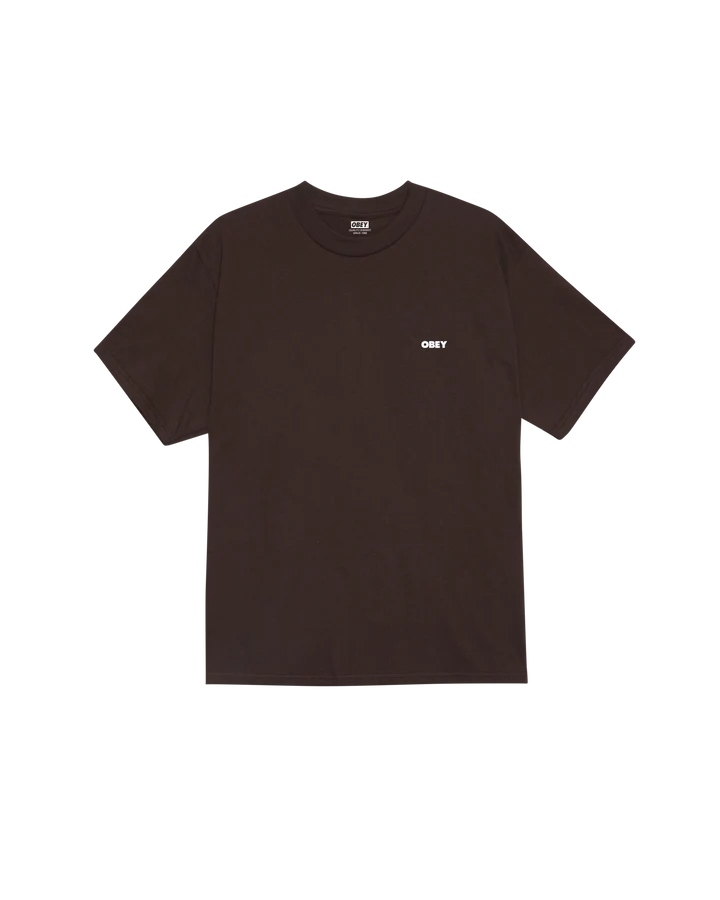 OBEY exclamation java brown