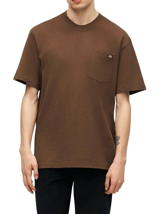 Dickies LURAY pocket ss tee brown