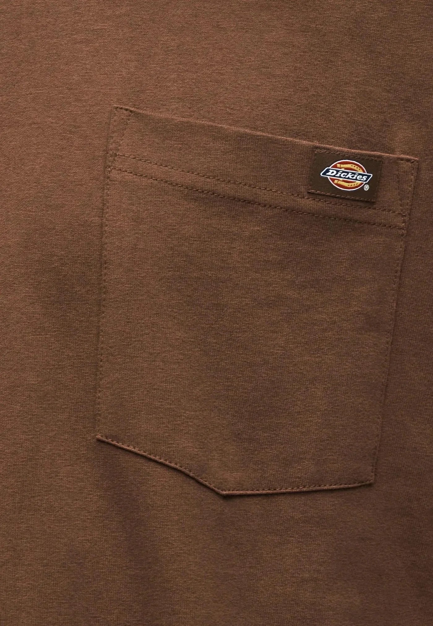 Dickies LURAY pocket ss tee brown