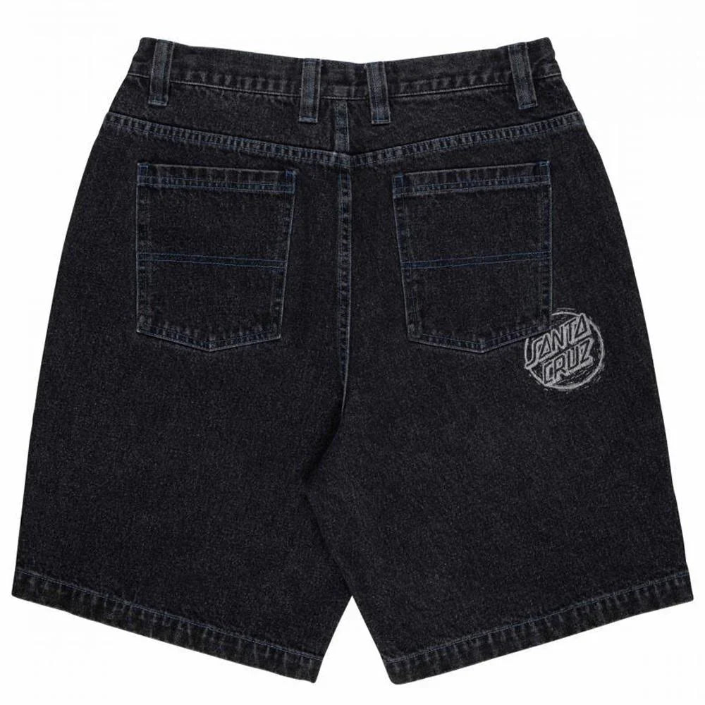 Santa Cruz Big Shorts Stamped black