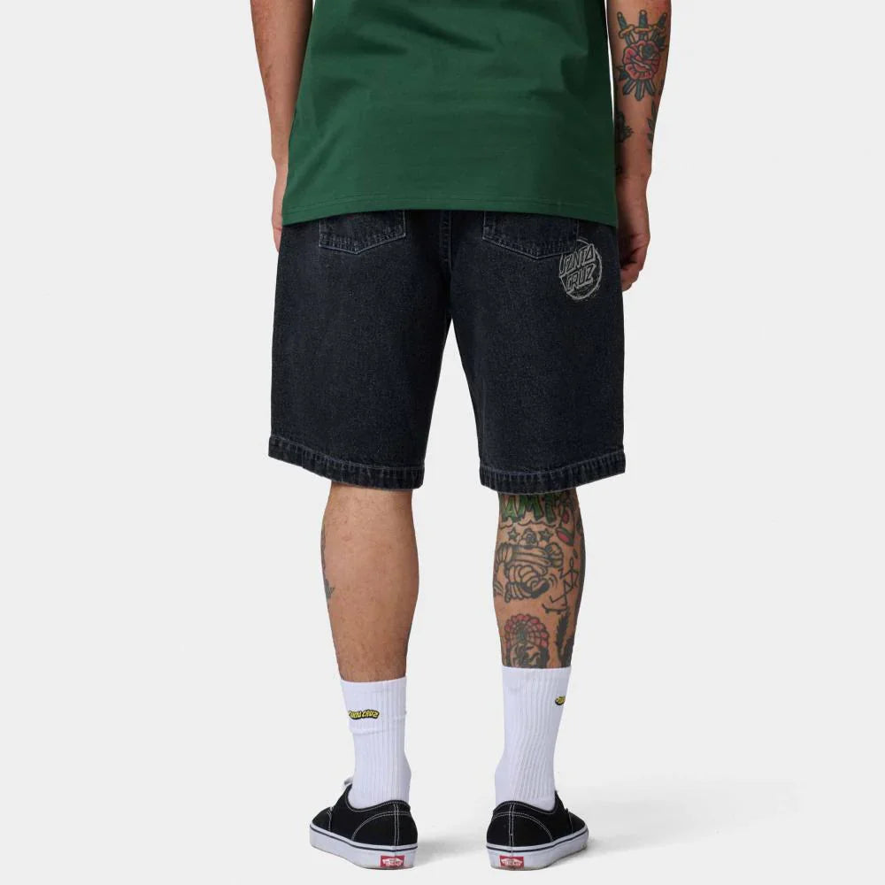 Santa Cruz Big Shorts Stamped black