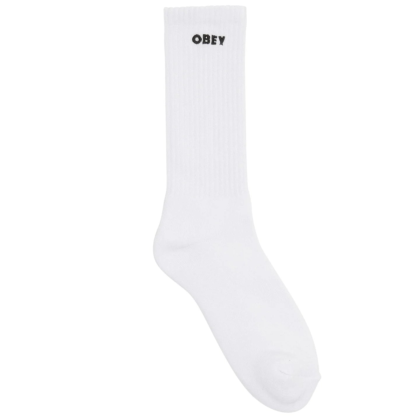 OBEY BOLD SOCKS WHITE