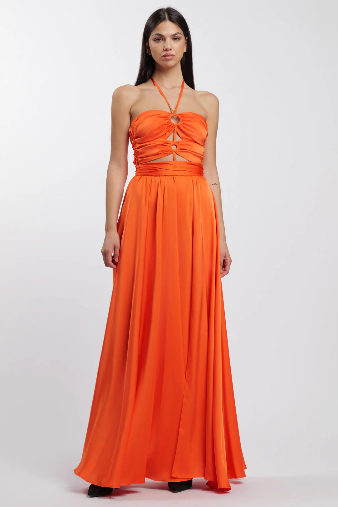 SILENCE RING DRESS ORANGE