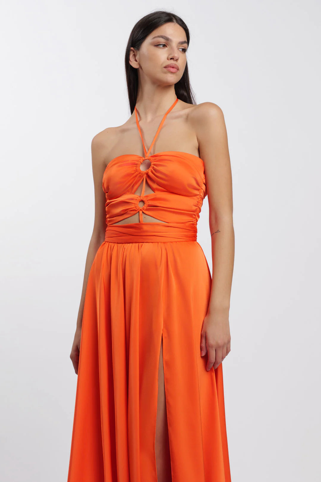 SILENCE RING DRESS ORANGE