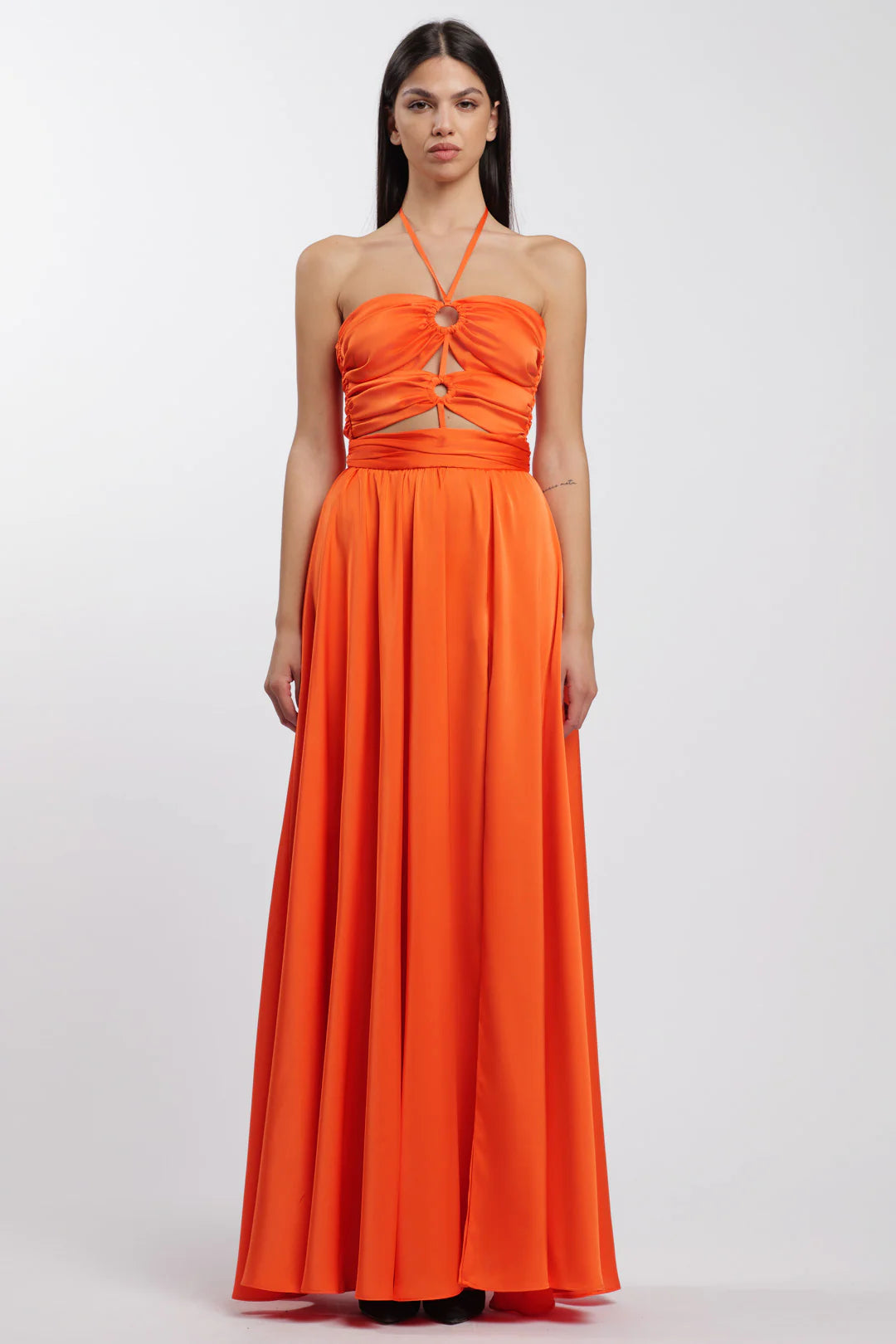 SILENCE RING DRESS ORANGE