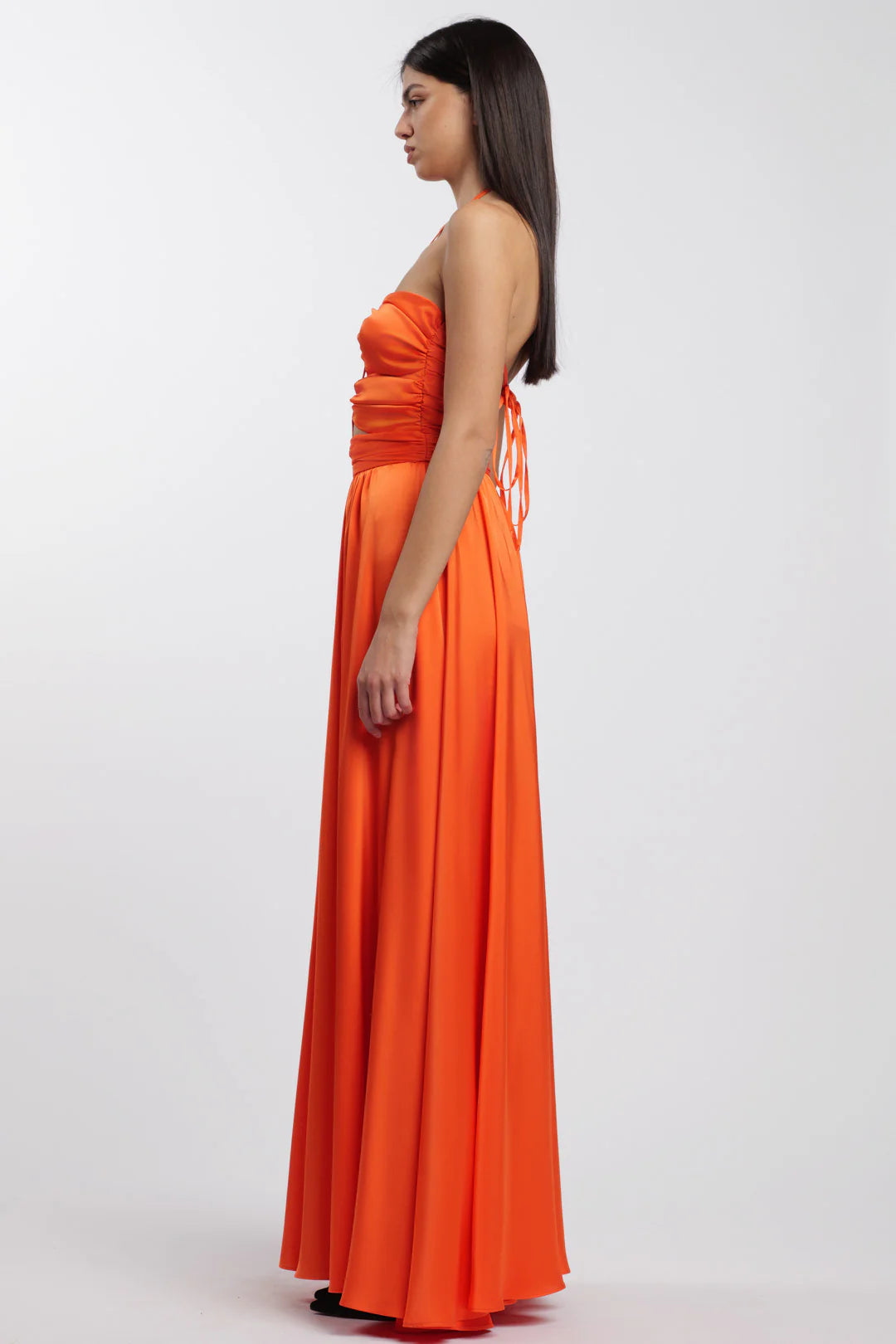 SILENCE RING DRESS ORANGE