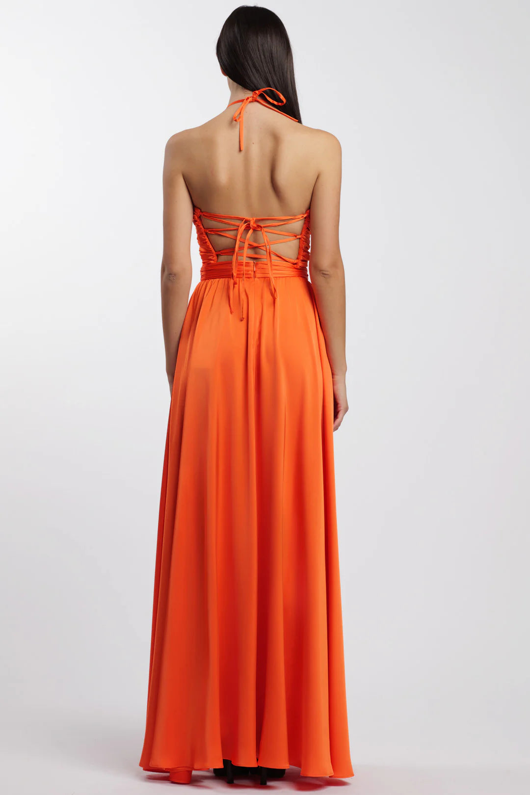 SILENCE RING DRESS ORANGE