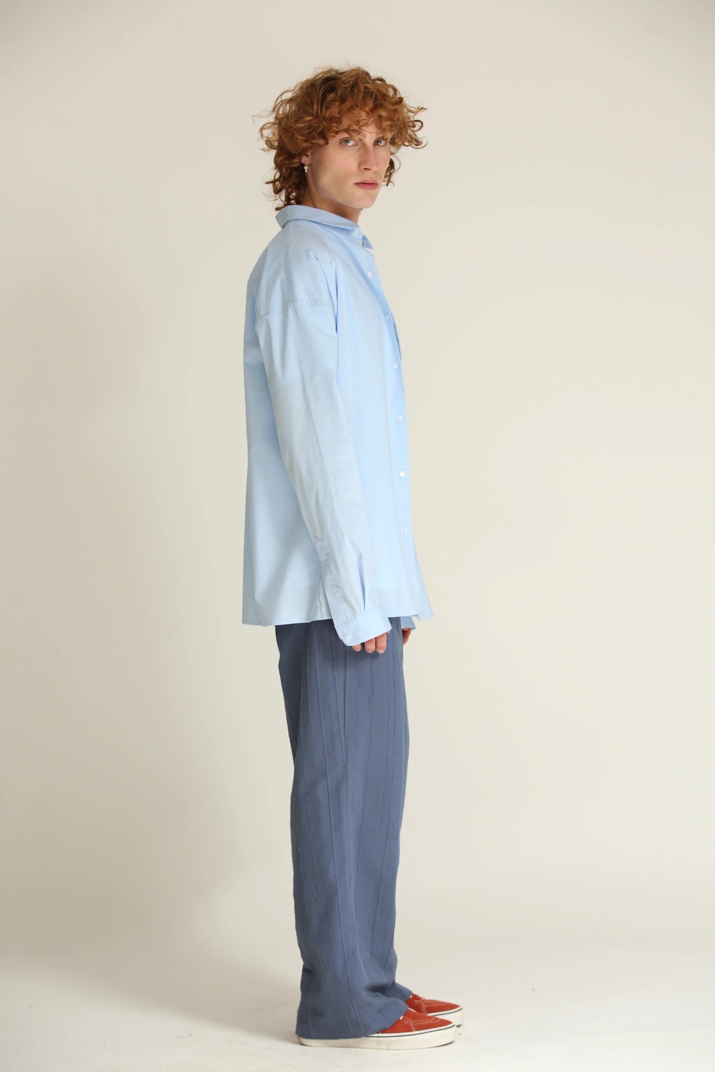 MOOD-ONE PANTALONE BLU