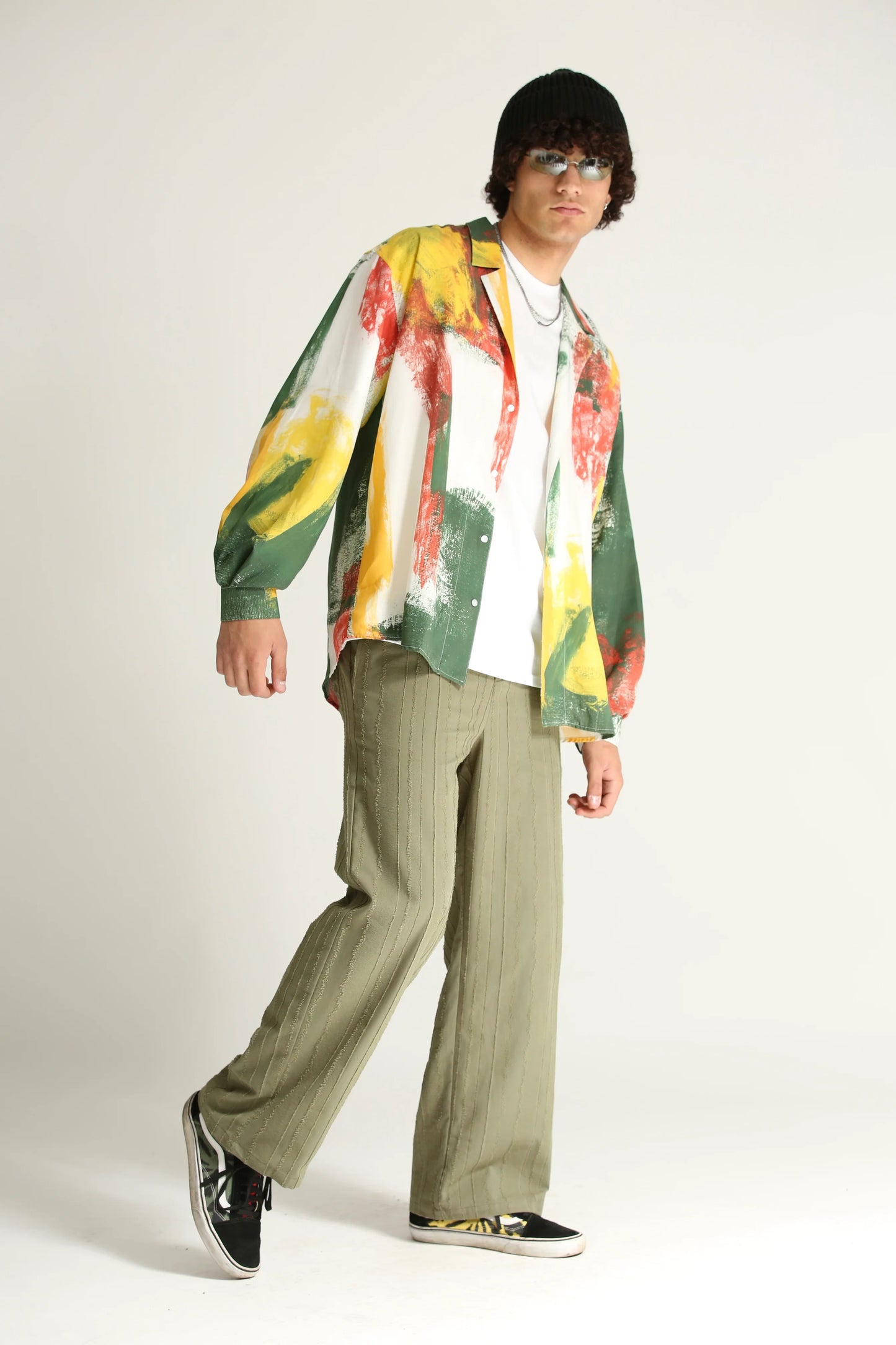 MOOD-ONE PANTALONE VERDE