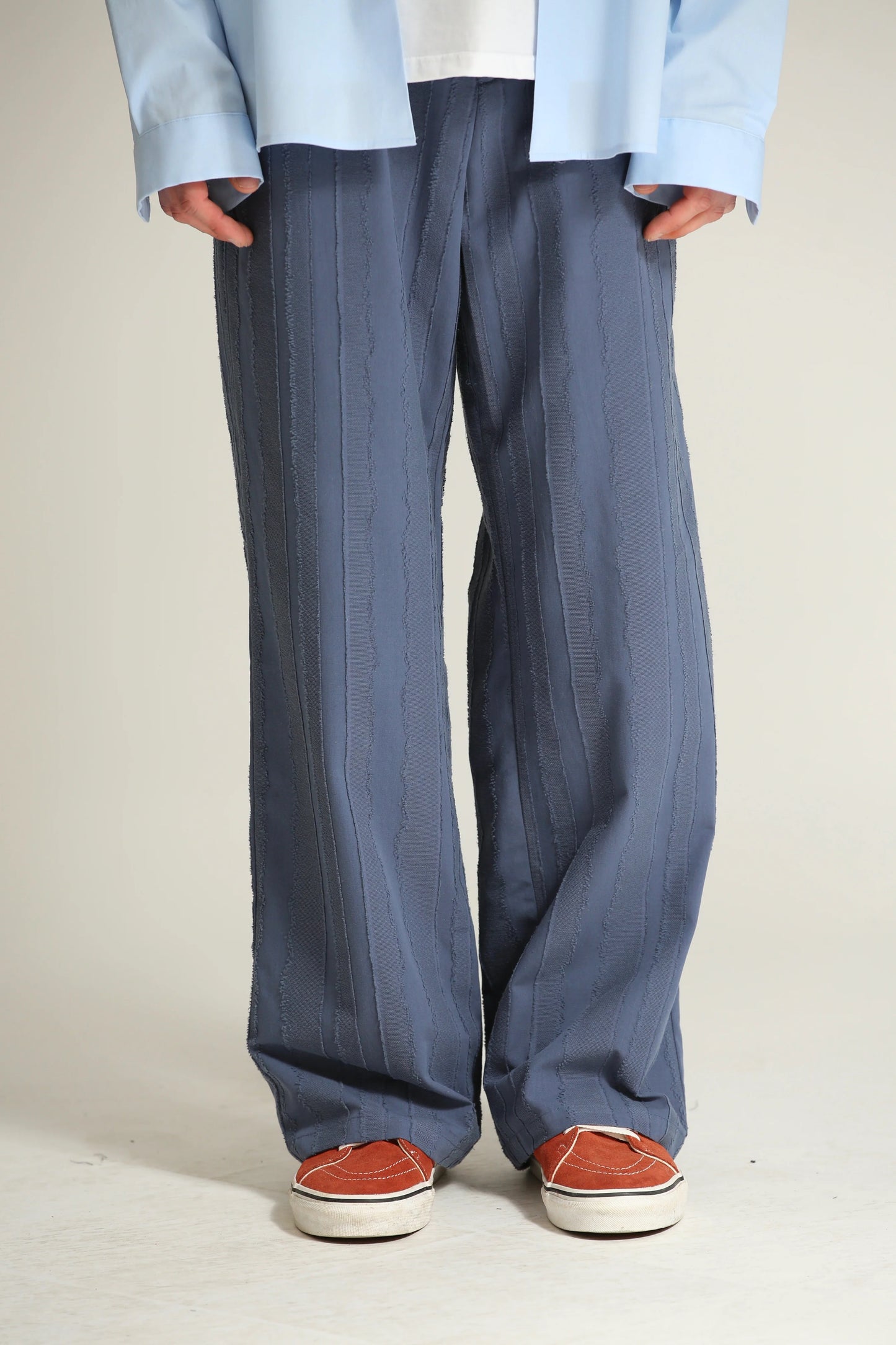 MOOD-ONE PANTALONE BLU