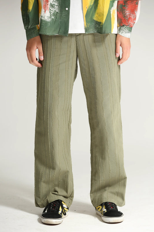 MOOD-ONE PANTALONE VERDE