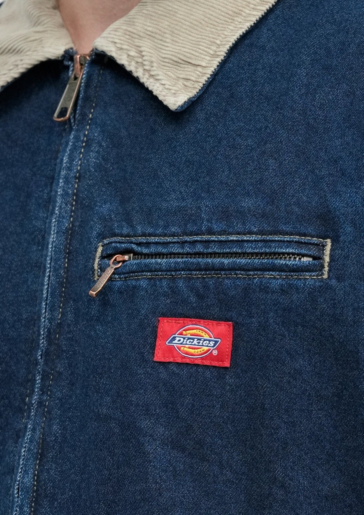 Dickies denim jacket painter black