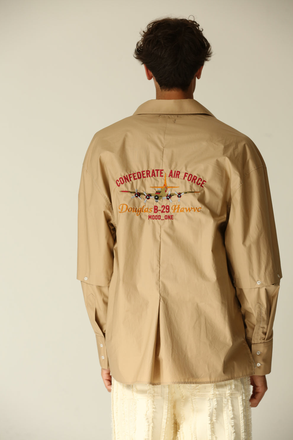 Mood-one Camicia con ricamo