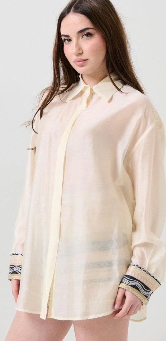 Bohemian vi camicia safi