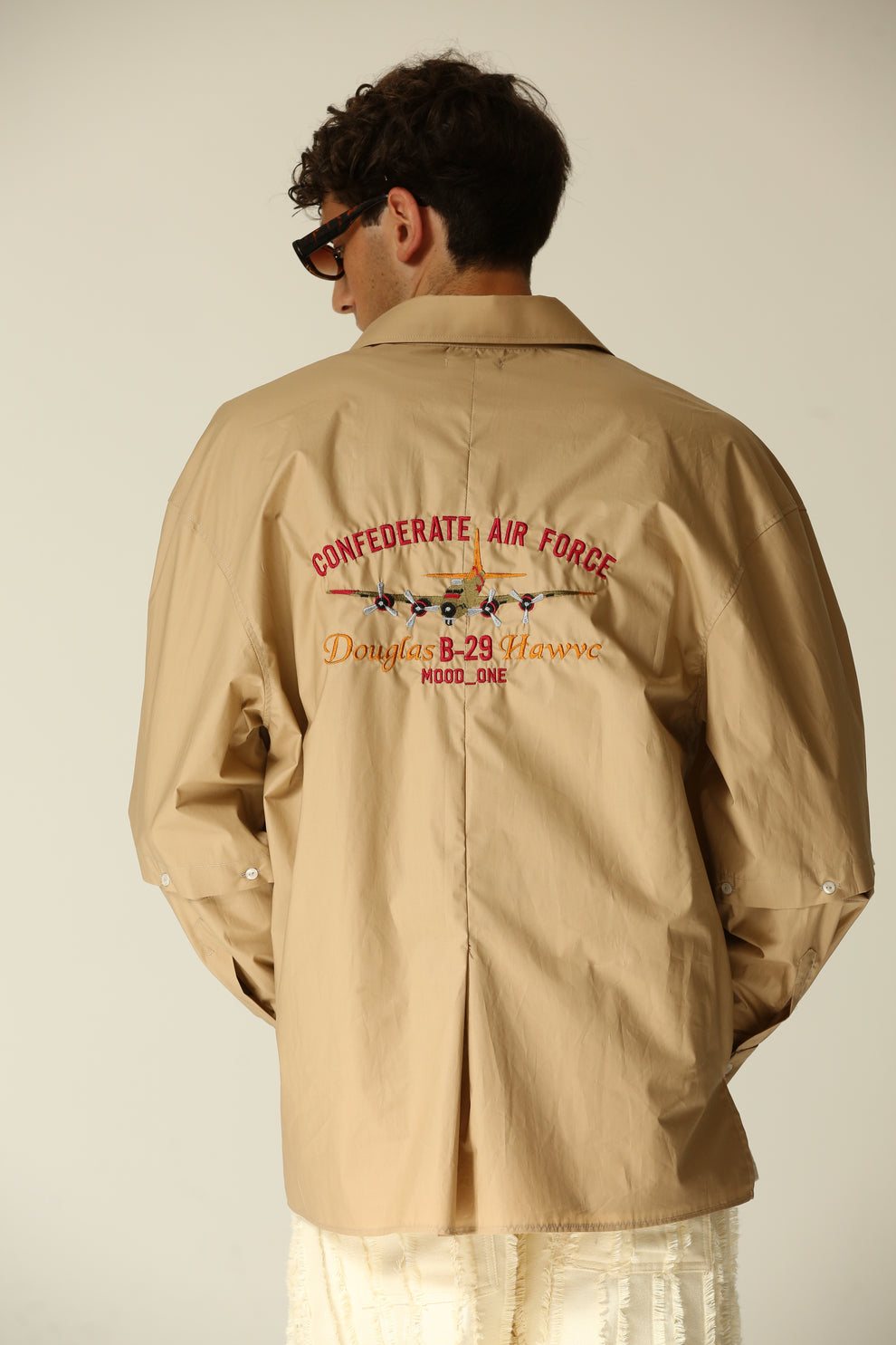 Mood-one Camicia con ricamo