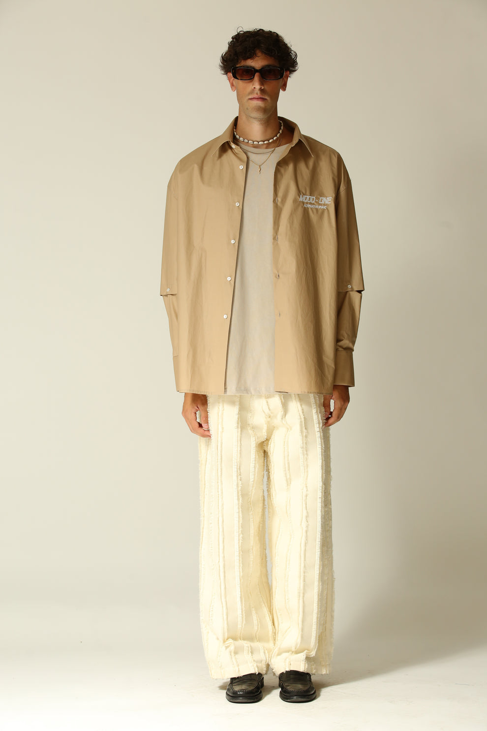 Mood-one Camicia con ricamo