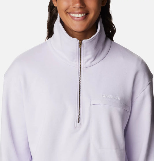 COLUMBIA TERRY PULLOVER