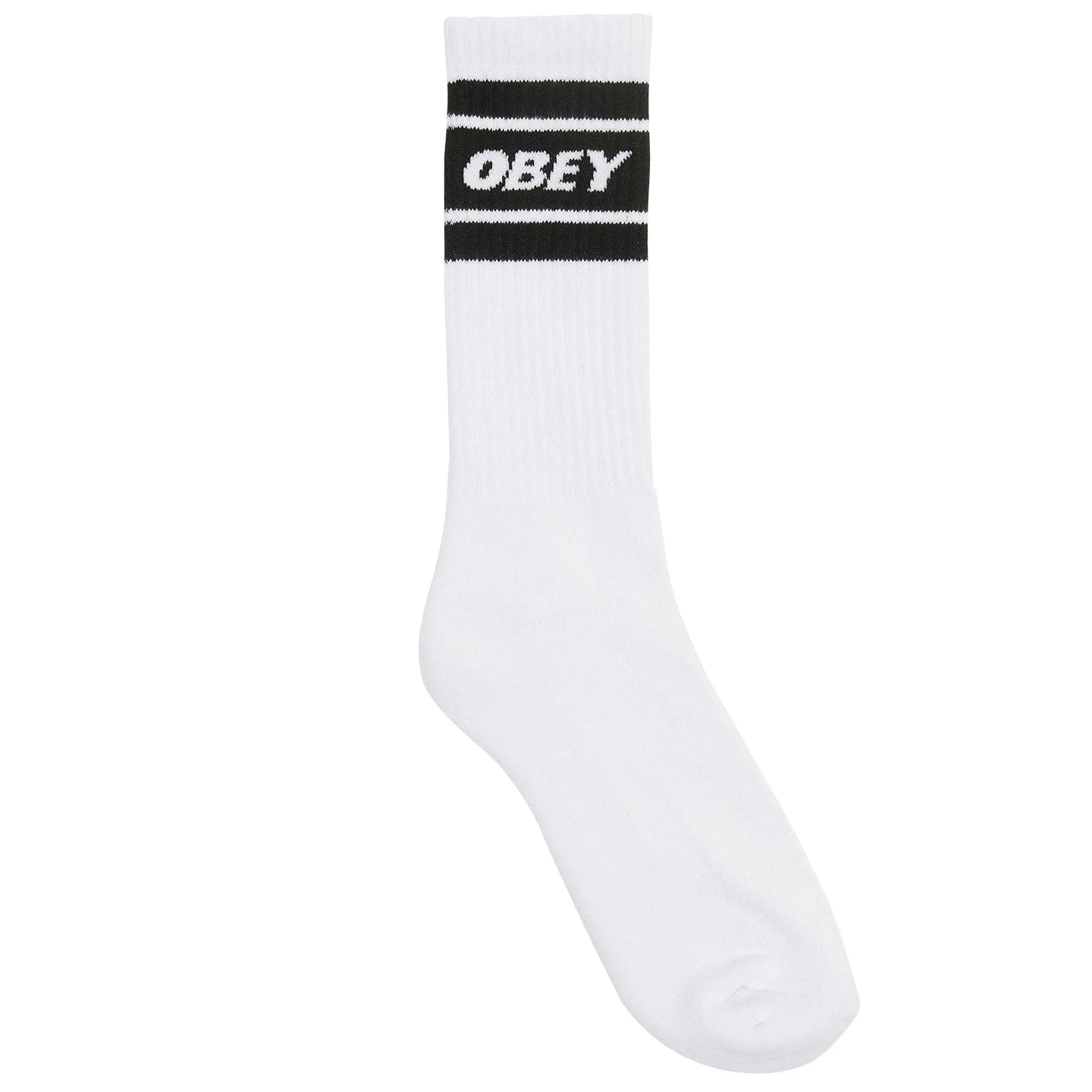 OBEY COOPER SOCKS  WHITE