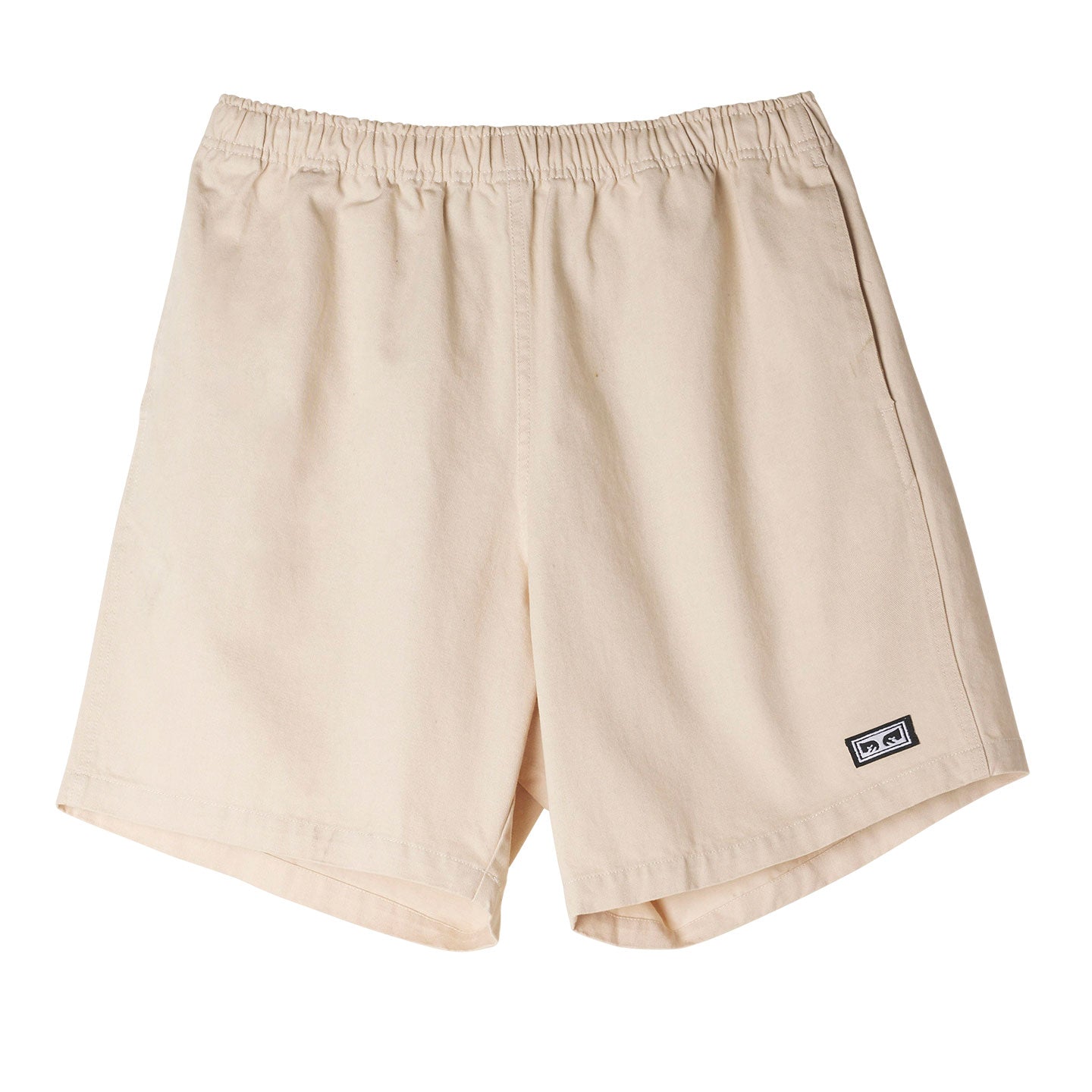 OBEY EASY RELAXED SHORT CREAM