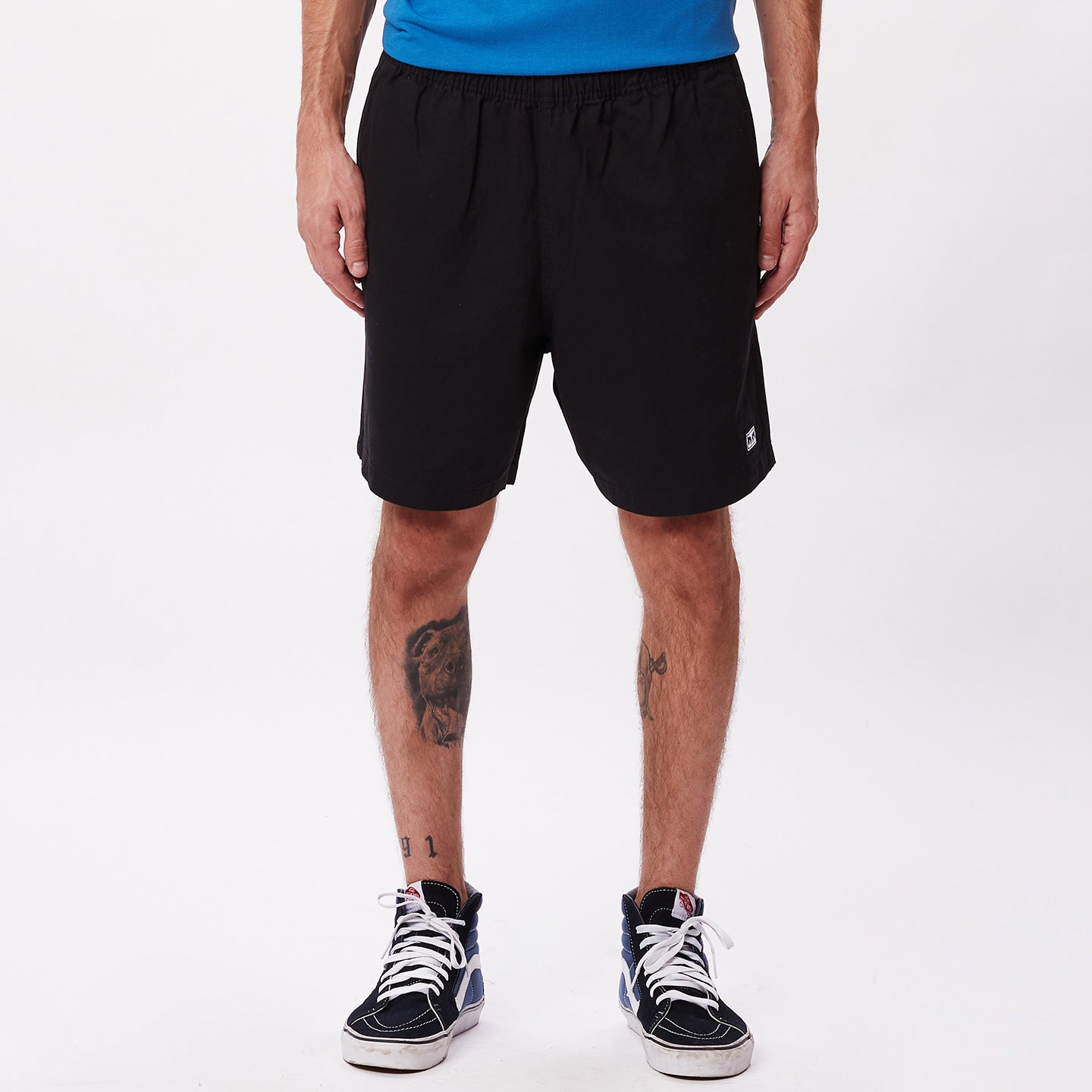 OBEY EASY RELAXED SHORT BLACK