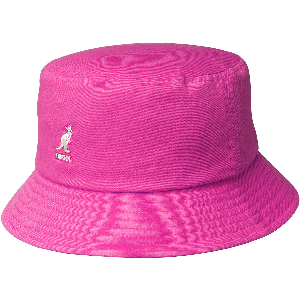 KANGOL WASHED BUCKET FUXIA