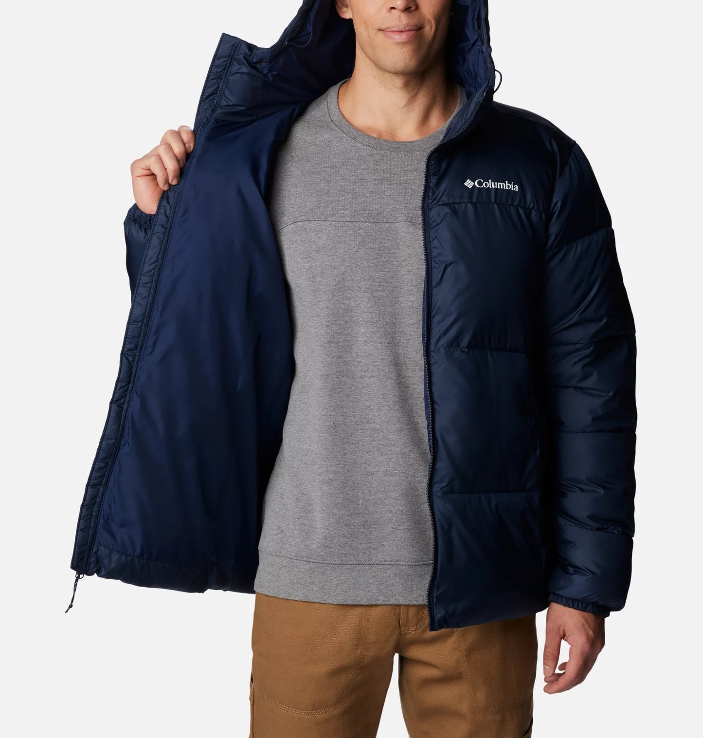 COLUMBIA puffect hooded jacket